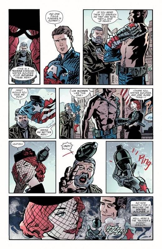 원작에서 연인인 윈터솔져와 블랙위도우 | 인스티즈