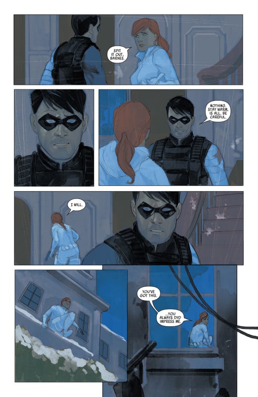 원작에서 연인인 윈터솔져와 블랙위도우 | 인스티즈