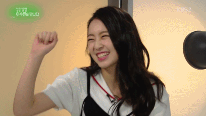 160507 연예가중계 수민이 인터뷰 컷.gif | 인스티즈