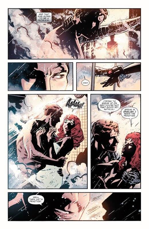 원작에서 연인인 윈터솔져와 블랙위도우 | 인스티즈