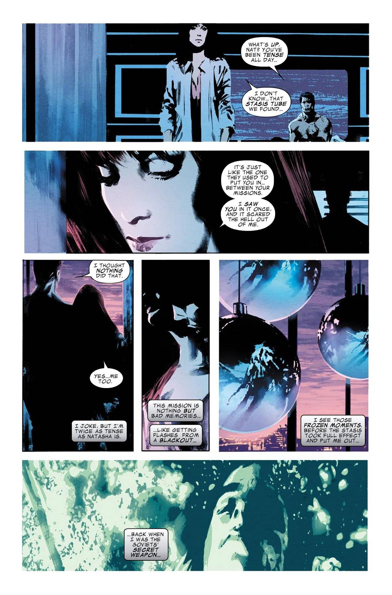 원작에서 연인인 윈터솔져와 블랙위도우 | 인스티즈