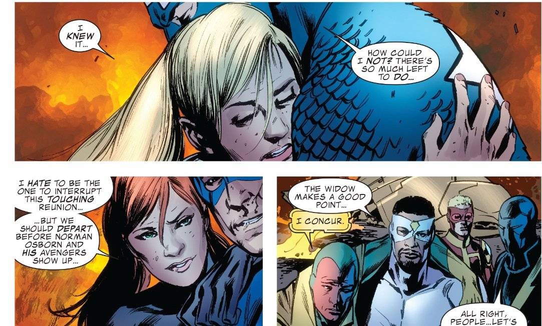 원작에서 연인인 윈터솔져와 블랙위도우 | 인스티즈