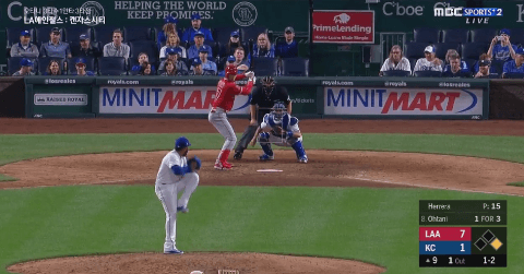 오타니 병살 .gif | 인스티즈