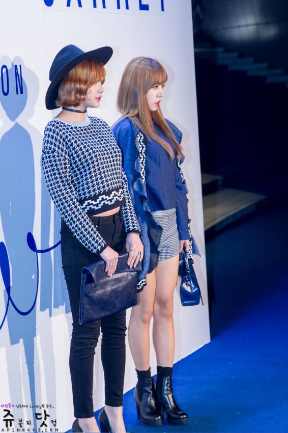 서울패션위크 에이핑크 막내라인.jpg | 인스티즈