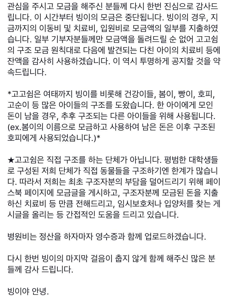 빙이가 잔인한 세상의 무게를 견디지 못하고 고양이별로 돌아갔습니다 | 인스티즈