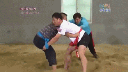 강호동 이만기 1박2일 씨름대결 | 인스티즈