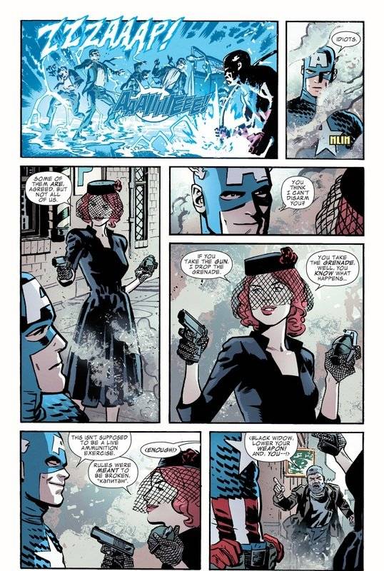 원작에서 연인인 윈터솔져와 블랙위도우 | 인스티즈