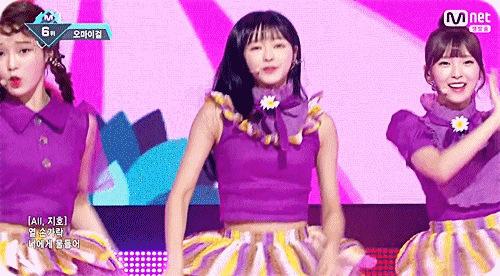 오마이걸 엠카 움짤.gif | 인스티즈