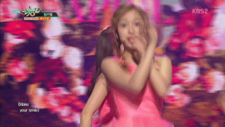 160429 뮤직뱅크 에이프릴-팅커벨.gif | 인스티즈