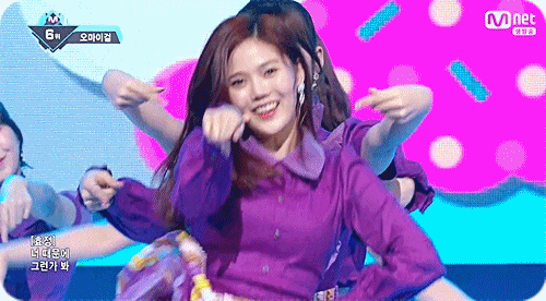 오마이걸 엠카 움짤.gif | 인스티즈