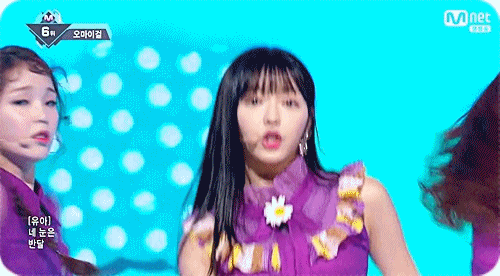 오마이걸 엠카 움짤.gif | 인스티즈