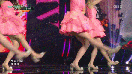 160429 뮤직뱅크 에이프릴-팅커벨.gif | 인스티즈