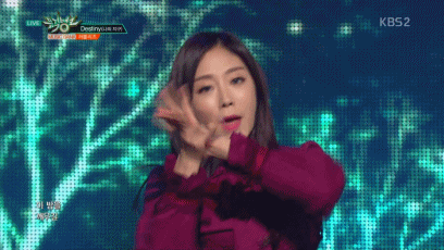 160513 뮤직뱅크 러블리즈 - Destiny.gif | 인스티즈