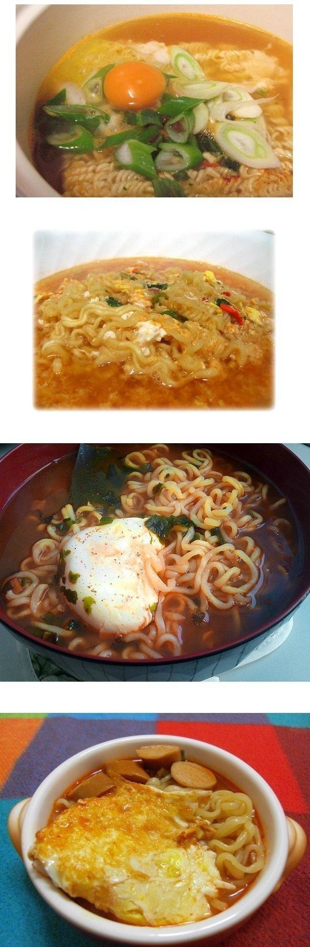 라면에 계란 넣는 스타일은? | 인스티즈