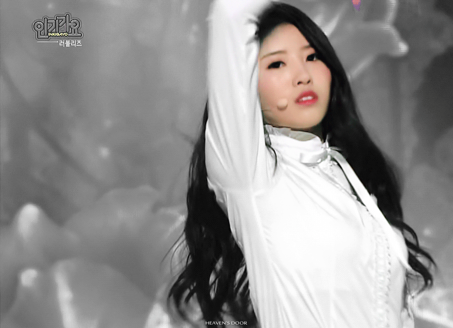 [러블리즈] 종착역의 황제가 등에 박힌 레플이 와서 미주 | 인스티즈