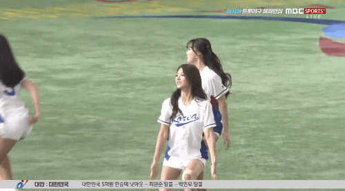 아시아 챔피언십...3개국 치어리더 대결...gif | 인스티즈