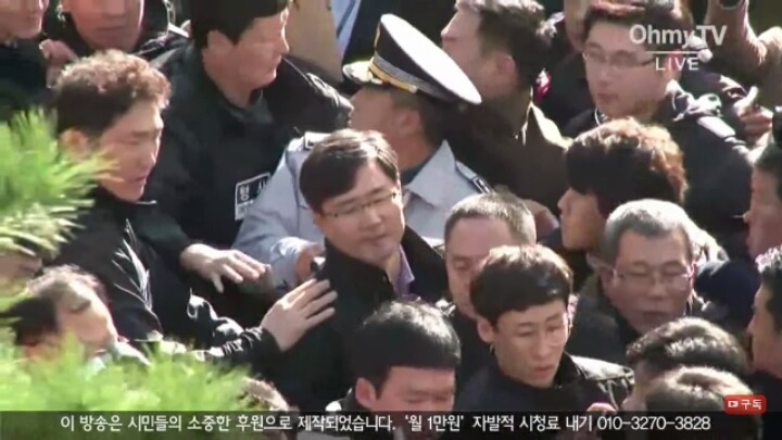 현재 서울대 병원 상황(경찰들 밀고 들어오기 시작했다하오) | 인스티즈