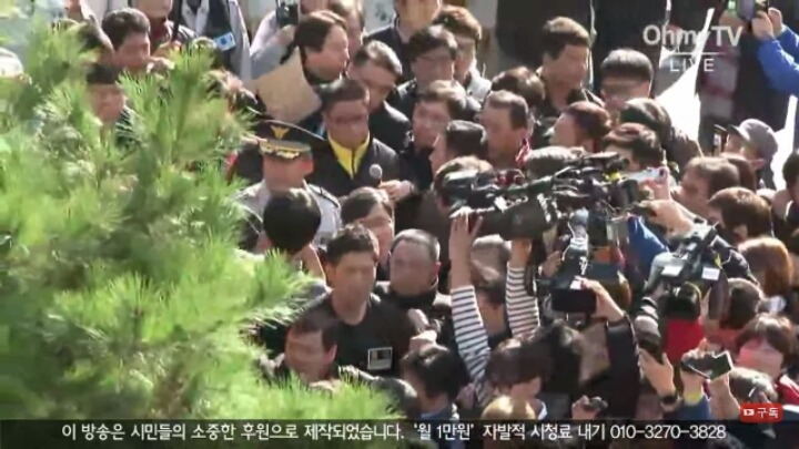 현재 서울대 병원 상황(경찰들 밀고 들어오기 시작했다하오) | 인스티즈