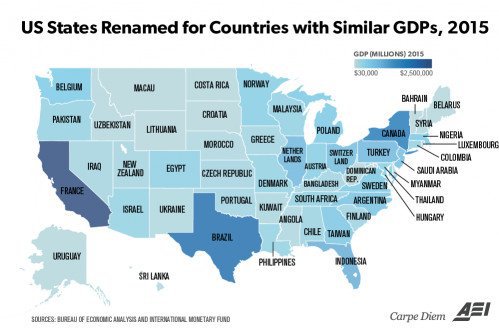 미국 지역별 경제력 수준.JPG | 인스티즈