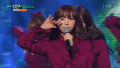 160513 뮤직뱅크 러블리즈 - Destiny.gif | 인스티즈