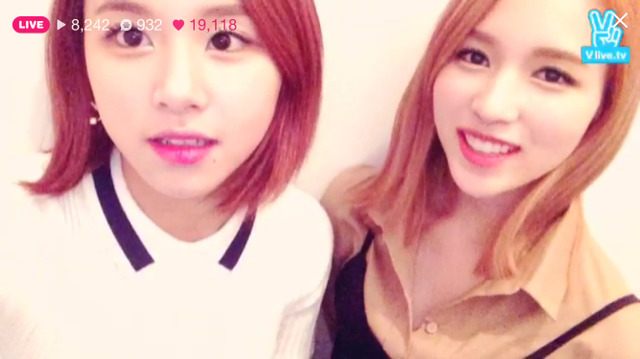 트와이스 미챙 v앱 라이브 캡쳐 | 인스티즈