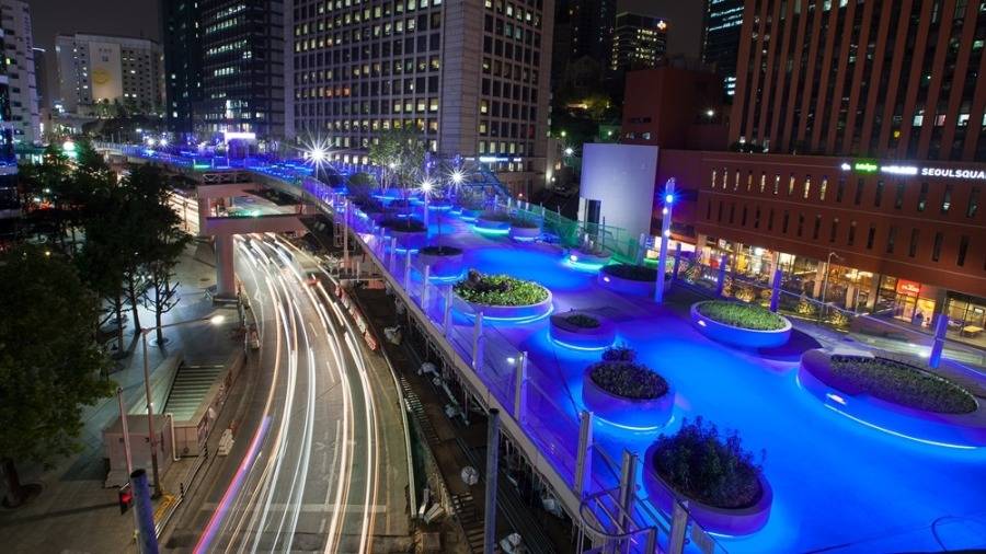 서울로7017 야경 | 인스티즈