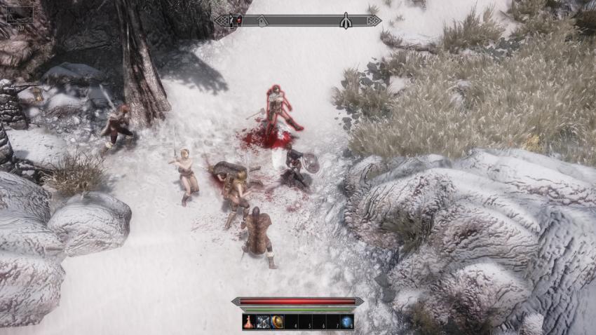 공포의 스카이림을 똥겜으로 만들어주는 모드.jpg | 인스티즈