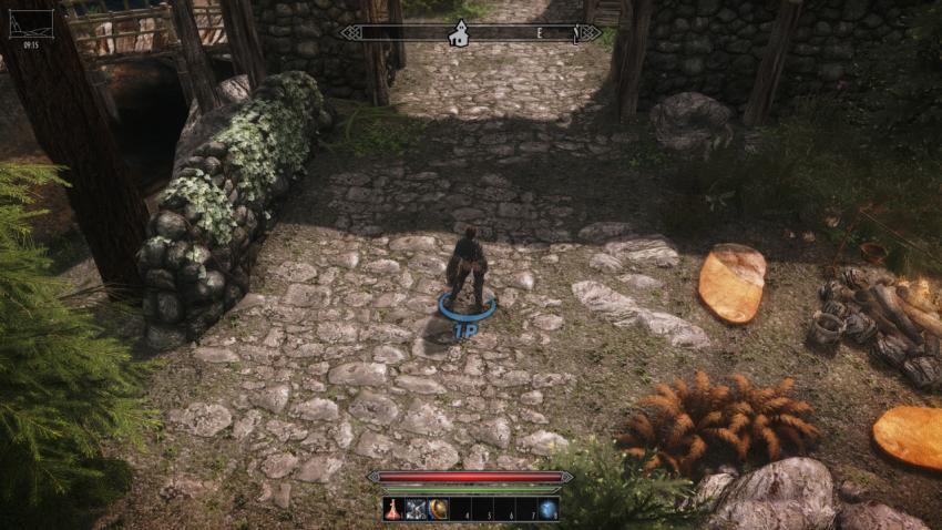 공포의 스카이림을 똥겜으로 만들어주는 모드.jpg | 인스티즈