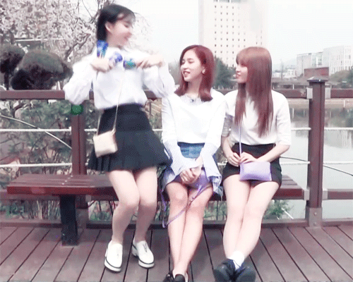 트와이스의 치열한 서열경쟁.gif | 인스티즈