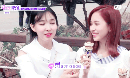 트와이스의 치열한 서열경쟁.gif | 인스티즈