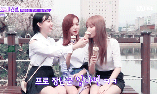 트와이스의 치열한 서열경쟁.gif | 인스티즈