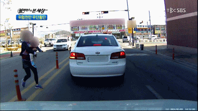 부모자격이 없는 무단횡단 | 인스티즈