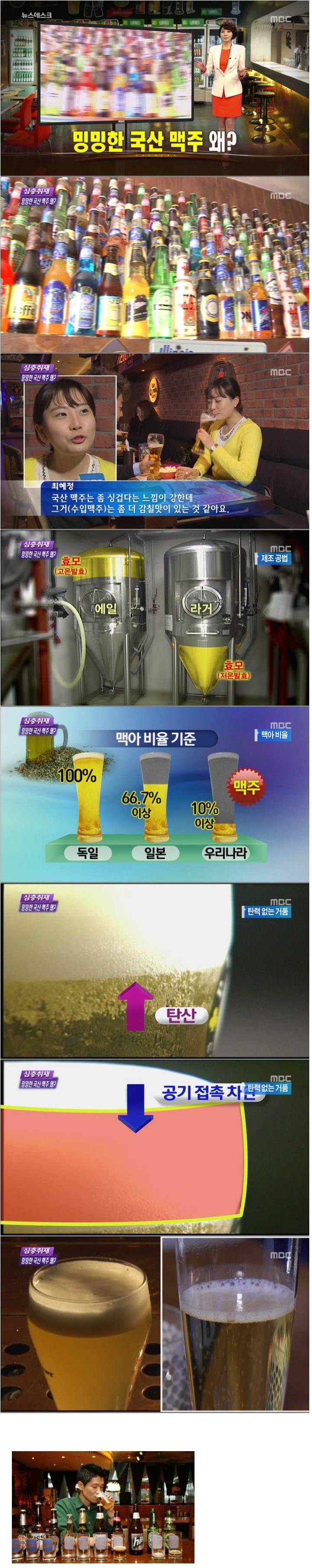 울나라 맥주 애호가들이 뽑은 맥주서열이라던뎅.... | 인스티즈