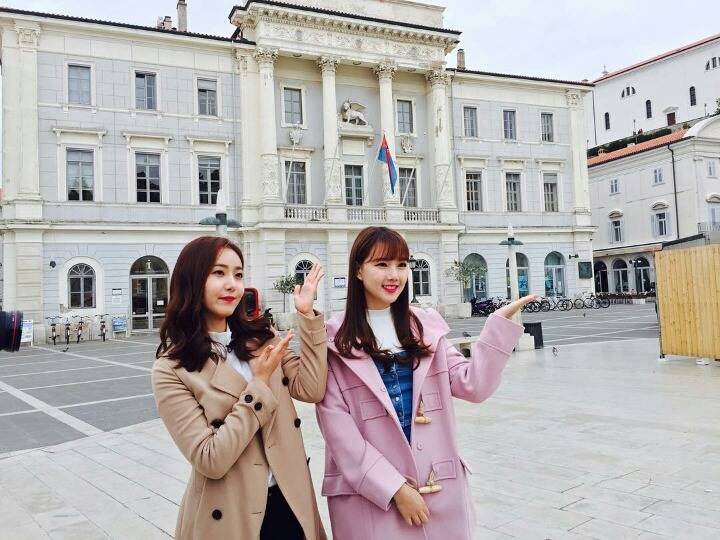 유럽에서 프로그램 촬영한 여자친구 사진들 | 인스티즈