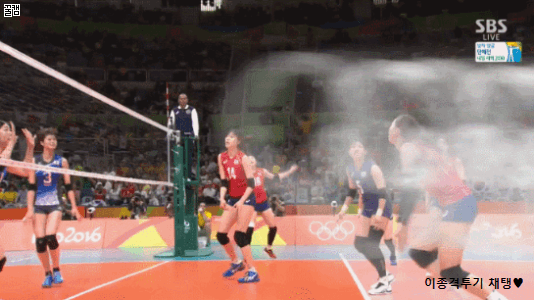 여자배구 갓연경 비행기 및 호우 세레머니 ~ | 인스티즈