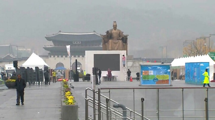 100만 퇴진 시위 열었던 광화문 광장 | 인스티즈