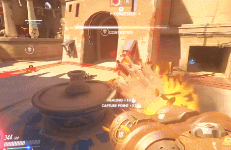 오버워치 겐지 질풍참 회오리 | 인스티즈