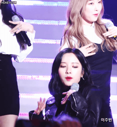 평창 축하쇼 너무너무 예쁜 우주소녀 보나.gif | 인스티즈