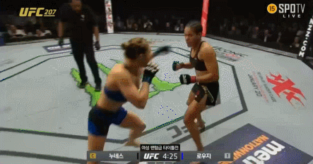 [UFC207] 로우지 VS 누네즈 경기 움짤 + 인터뷰 | 인스티즈