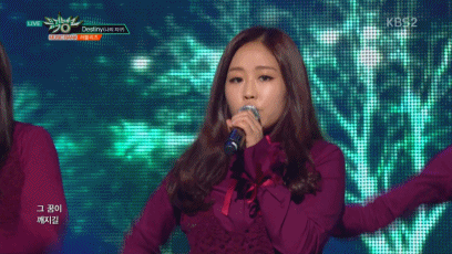 160513 뮤직뱅크 러블리즈 - Destiny.gif | 인스티즈