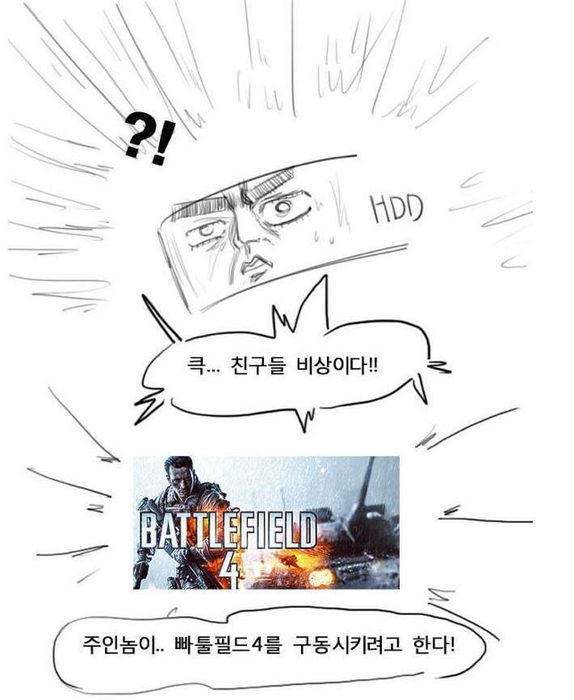 PC 부품들의 하루.jpg | 인스티즈