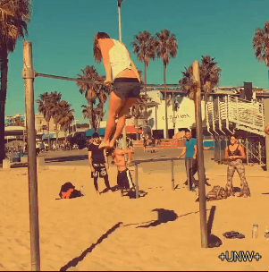 흔한 철봉녀.gif | 인스티즈