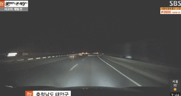 밤길 운전 조심하세요ㄷㄷㄷ | 인스티즈