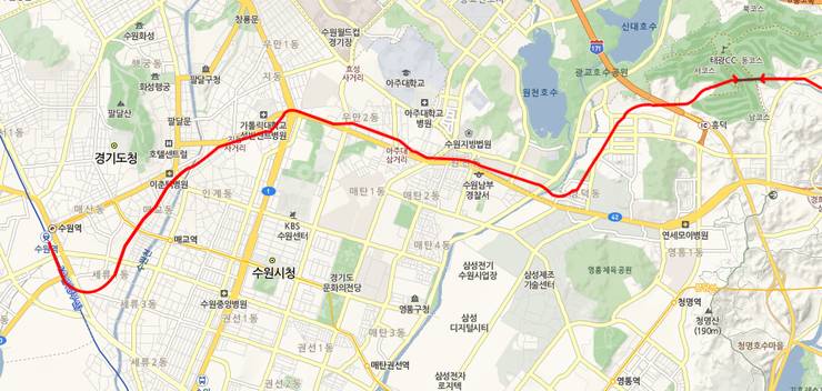 1970년대 이전의 수원~신갈부근 지도.jpg | 인스티즈