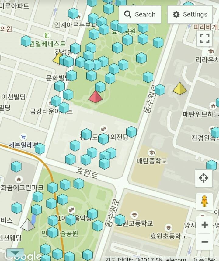 포켓몬고)) 수원 최대의 핫스팟 | 인스티즈