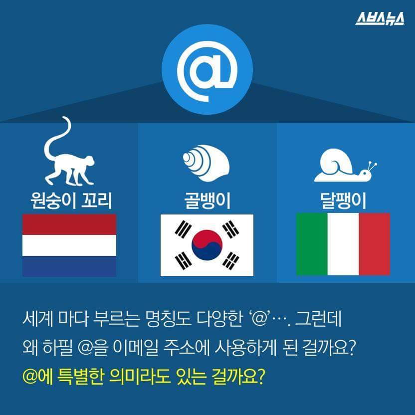 이메일의 는 없어질 기호였다? | 인스티즈