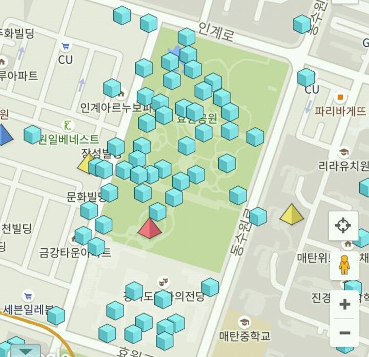 포켓몬고)) 수원 최대의 핫스팟 | 인스티즈