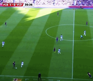 메시의 찬스 메이킹.gif | 인스티즈