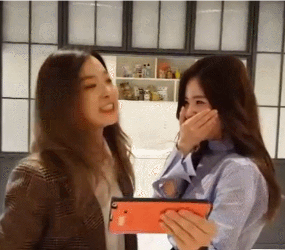 레드벨벳 맏언니와 트와이스 맏언니의 공통점.gif | 인스티즈