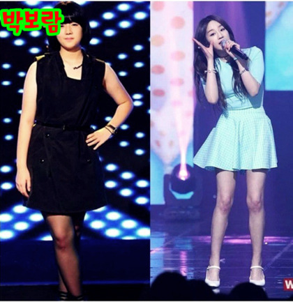 여자 연예인 최고의 전후 사진 | 인스티즈